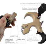 Adjustable Copper Thumb Release for Compound Bows