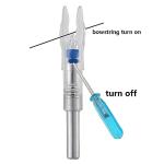 KEAUP Lighted Nocks for Arrows - 12 or 6 Pack