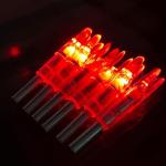 Lighted Nocks for Arrows - 12 or 6 Pack