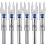 KEAUP Lighted Nocks for Arrows - 12 or 6 Pack