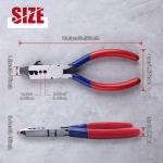 Gold Deer D Loop String Clamp Nocking Pliers