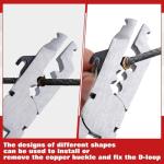 LEONTOOL Archery D Loop Nocking Point Pliers