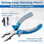 SPEEDWOX Nocking Pliers for Bow String Installation