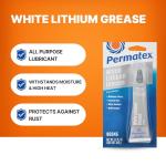 Permatex White Lithium Grease, 1.5 oz