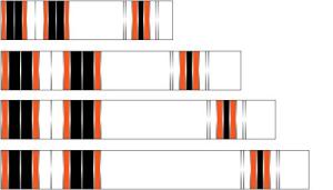 Orange Traditional Arrow Wraps - 15 Pack