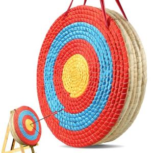 VEVOR 20" Round Straw Archery Target - 5 Layers