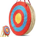 VEVOR 20" Round Straw Archery Target - 5 Layers