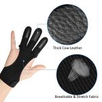 Coolrunner Kids Three-Finger Leather Archery Glove