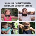 Three Finger Leather Archery Gloves for Kids & Adults