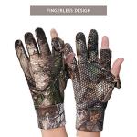 EAmber Camo Hunting Gloves - Full Finger & Fingerless