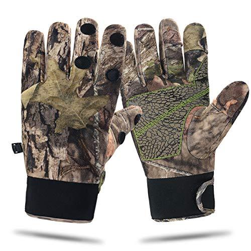 Camouflage Hunting Gloves - Full Finger & Fingerless