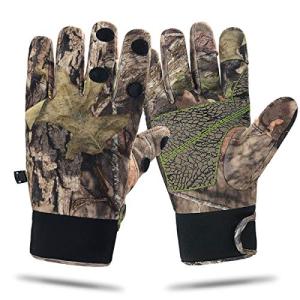 Camouflage Hunting Gloves - Full Finger & Fingerless