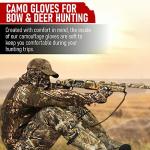 DecoyPro Men's Camo Touchscreen Hunting Gloves
