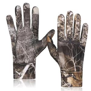 Camo Touchscreen Hunting Gloves for Archery