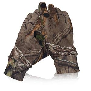 Favuit Camo Hunting Gloves with Touchscreen Capability