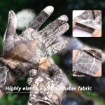 Camo Touchscreen Hunting Gloves for Archery