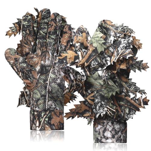 Lightweight Anti-Slip Camouflage Hunting Gloves