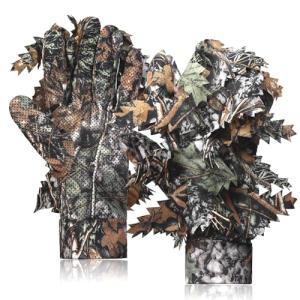 Lightweight Anti-Slip Camouflage Hunting Gloves