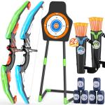 Kids LED Light Up Bow and Arrow Set