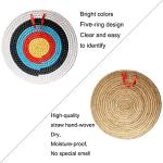 AUVIM 20-Inch Handmade Straw Archery Target