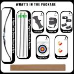 SOPOGER Recurve Bow and Arrow Set for All