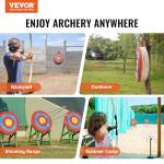 VEVOR 20" Round Straw Archery Target - 5 Layers