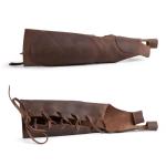 Leather Arm Guard for Archery - Bourbon Brown