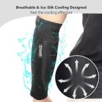 Cooling Arm Guard Sleeve for Archers - Black