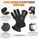 MARRTEUM Archery Glove and Arm Guard Set