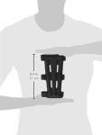 SAS 8" Black Archery Armguard with 3-Strap Buckles