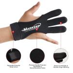 Archery Gloves 2 Pack - Leather 3-Finger Guard