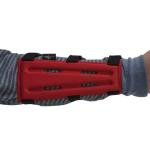 SAS 8" Black Archery Armguard with 3-Strap Buckles