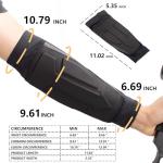Cooling Arm Guard Sleeve for Archers - Black