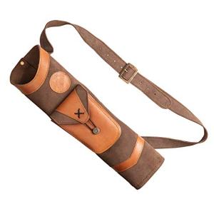 Bear Archery Superlite Leather Arrow Quiver, Brown