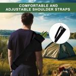 KURUGEILI Adjustable Back and Hip Archery Quiver