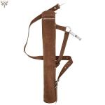 Scorpion Archery Traditional Leather Shoulder Quiver