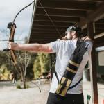 PSKOOK Lightweight Adjustable Back Arrow Quiver