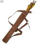 Scorpion Archery Traditional Leather Shoulder Quiver