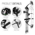 Lanneret Adjustable Right-Hand Compound Bow Set