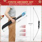 Procener 40" Bow and 28" Arrow Set for Kids