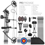 Lanneret Adjustable Right-Hand Compound Bow Set
