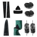 Obert Bow String Silencers and Leather Arrow Rest