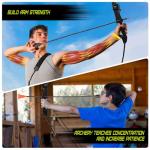 CrazyMouse Recurve Bow Set for Beginners and Teens