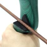 Obert Bow String Silencers and Leather Arrow Rest