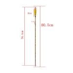 30” Carbon Hunting Arrows with Turkey Feathers