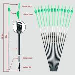 SPG 30-Inch Carbon Arrows for Compound Bow - 12 Pack