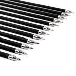 30 Inch Carbon Arrows with 3" Shield Vanes, 12 Pack