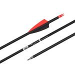 30 Inch Carbon Arrows with 3" Shield Vanes, 12 Pack