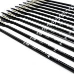 Tiger Archery 30-Inch Carbon Practice Arrows (12 Pack)
