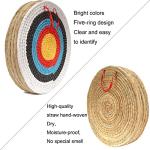 AUVIM 20 Inch Handmade Straw Archery Target